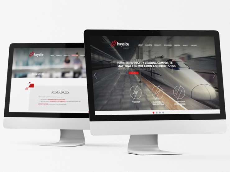 Haysite Reinforced Plastics B2B Webdesign und Website-Erstellung